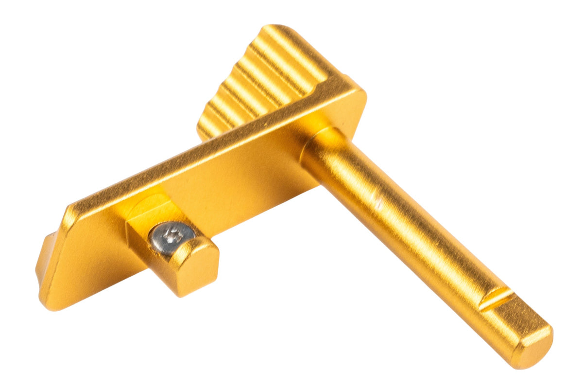 5KU Aluminum Thumb Rest Slide Stop For KJ Shadow 2 / TS2 GBB Airsoft (Type 2/ Gold)