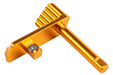 5KU Aluminum Thumb Rest Slide Stop For KJ Shadow 2 / TS2 GBB Airsoft (Type 2/ Orange)