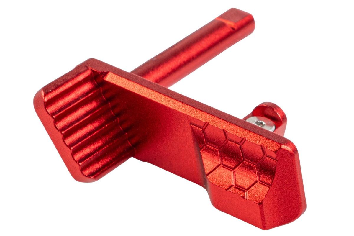 5KU Aluminum Thumb Rest Slide Stop For KJ Shadow 2 / TS2 GBB Airsoft (Type 2/ Red)