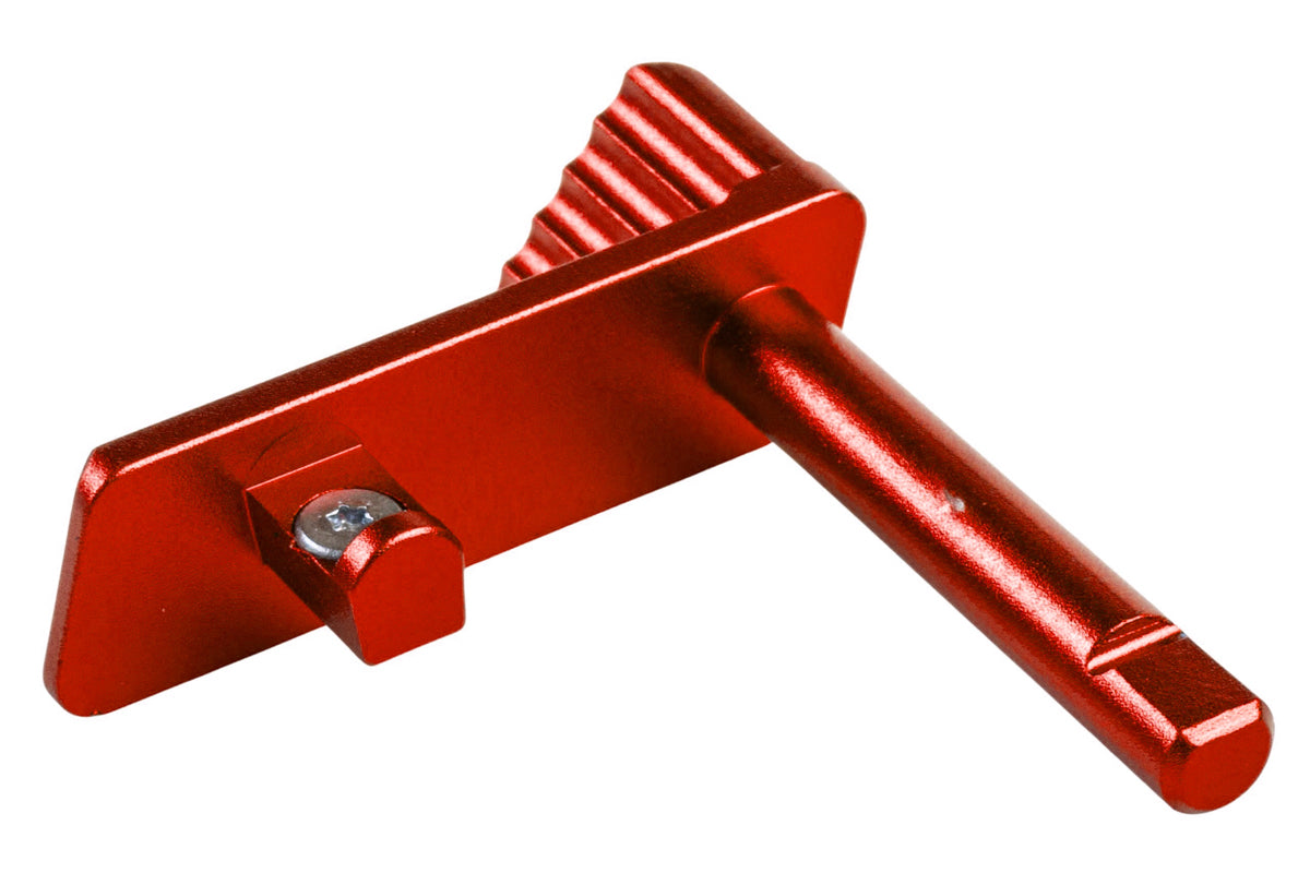 5KU Aluminum Thumb Rest Slide Stop For KJ Shadow 2 / TS2 GBB Airsoft (Type 2/ Red)