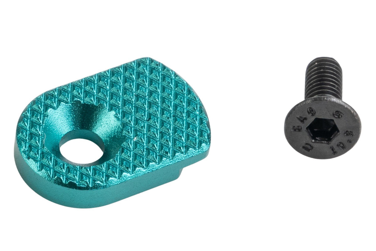 5KU Magazine Release Button For KJ Shadow 2 / TS2 GBB Airsoft (Type 2/ Blue)