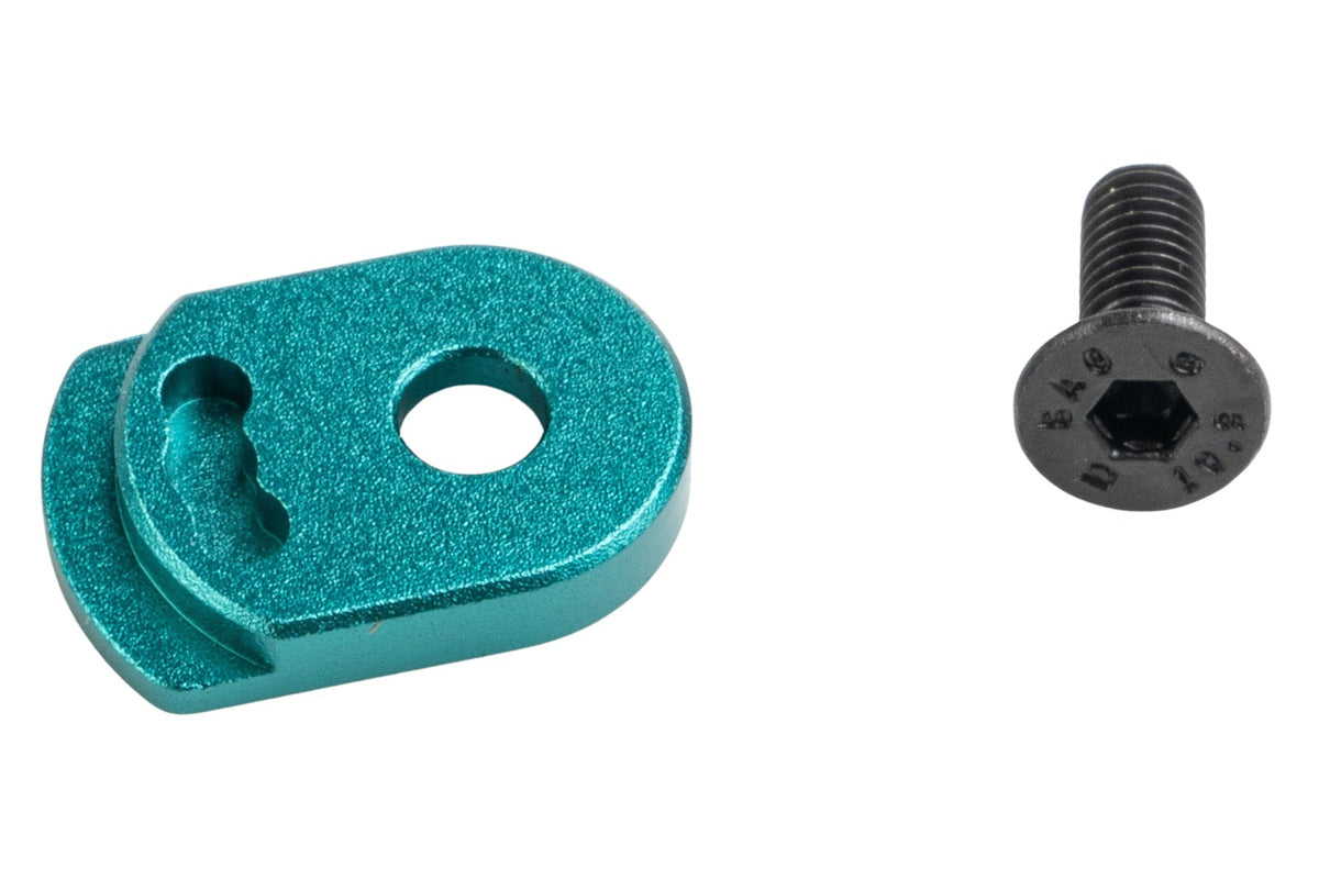 5KU Magazine Release Button For KJ Shadow 2 / TS2 GBB Airsoft (Type 2/ Blue)