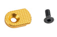 5KU Magazine Release Button For KJ Shadow 2 / TS2 GBB Airsoft (Type 2/ Gold)