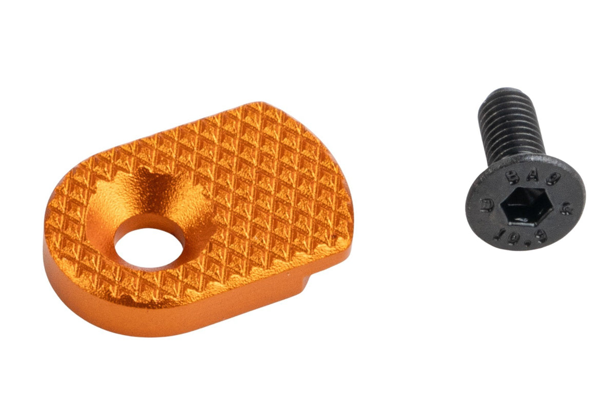5KU Magazine Release Button For KJ Shadow 2 / TS2 GBB Airsoft (Type 2/ Orange)