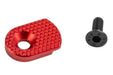 5KU Magazine Release Button For KJ Shadow 2 / TS2 GBB Airsoft (Type 2/ Red)
