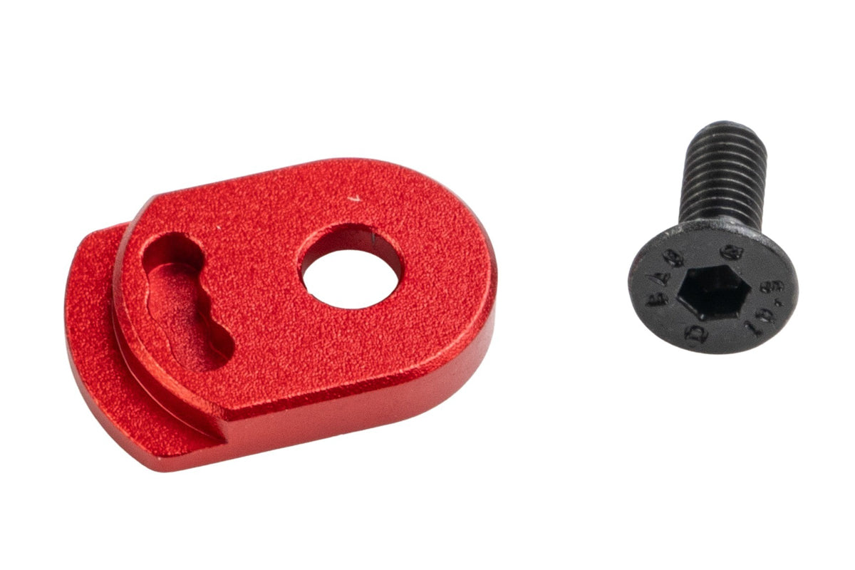 5KU Magazine Release Button For KJ Shadow 2 / TS2 GBB Airsoft (Type 2/ Red)