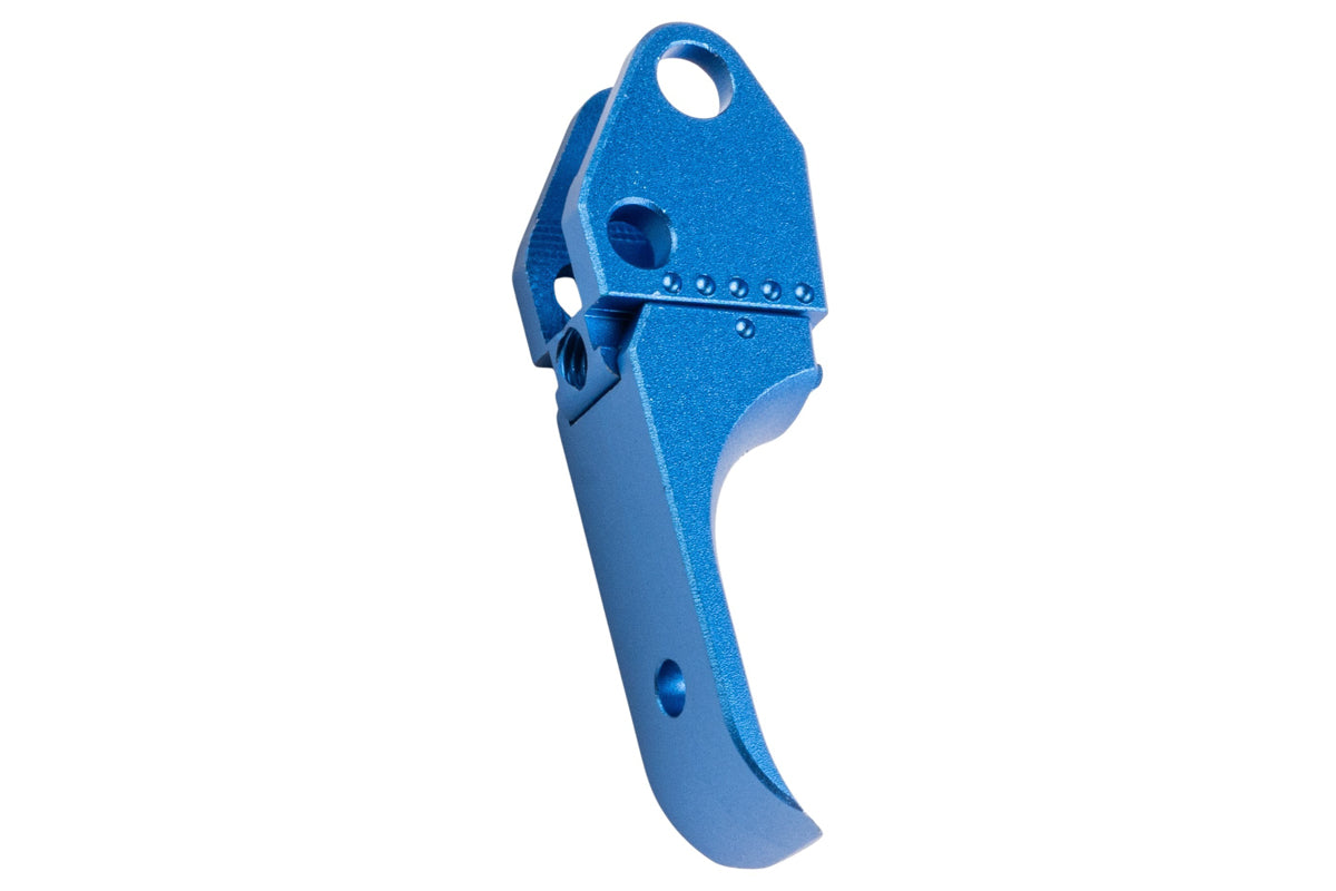 5KU CNC Aluminum Adjustable Trigger For KJ Works Shadow 2/ TS2 GBB Airsoft (Blue)