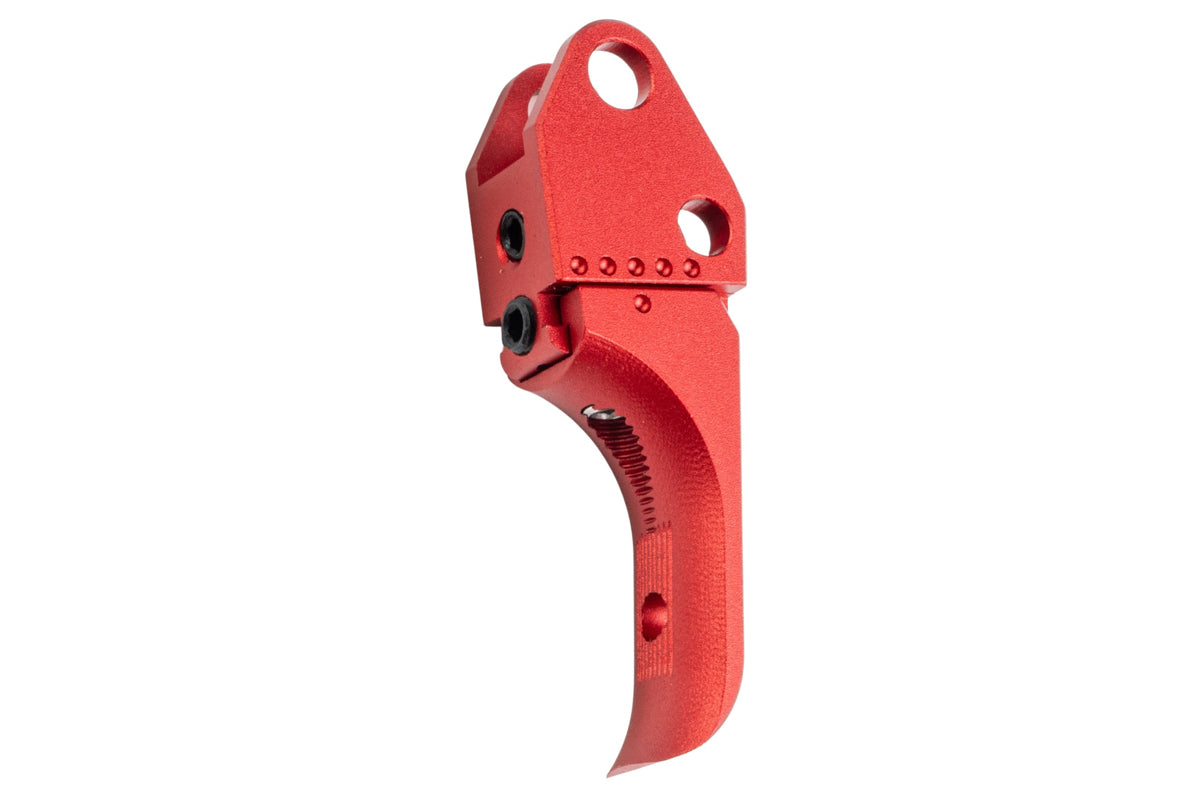 5KU CNC Aluminum Adjustable Trigger For KJ Works Shadow 2/ TS2 GBB Airsoft (Red)