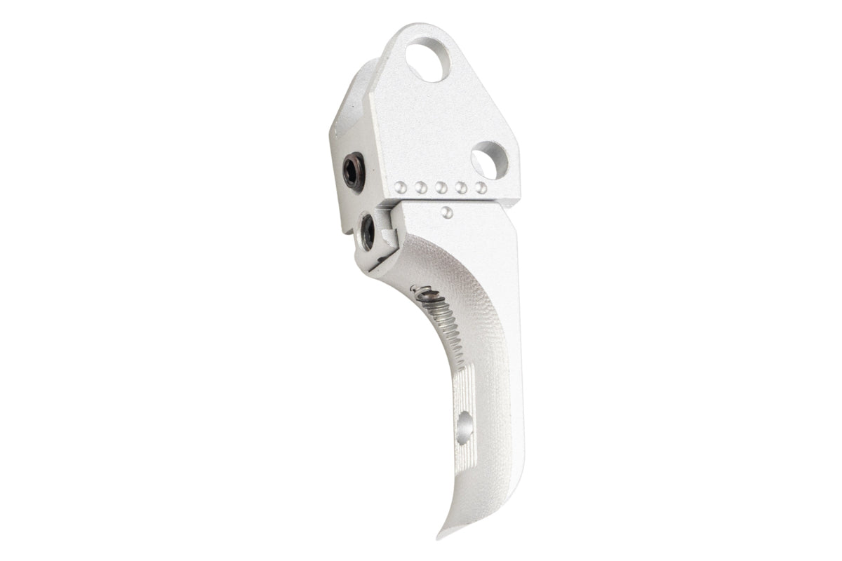 5KU CNC Aluminum Adjustable Trigger For KJ Works Shadow 2/ TS2 GBB Airsoft (Silver)
