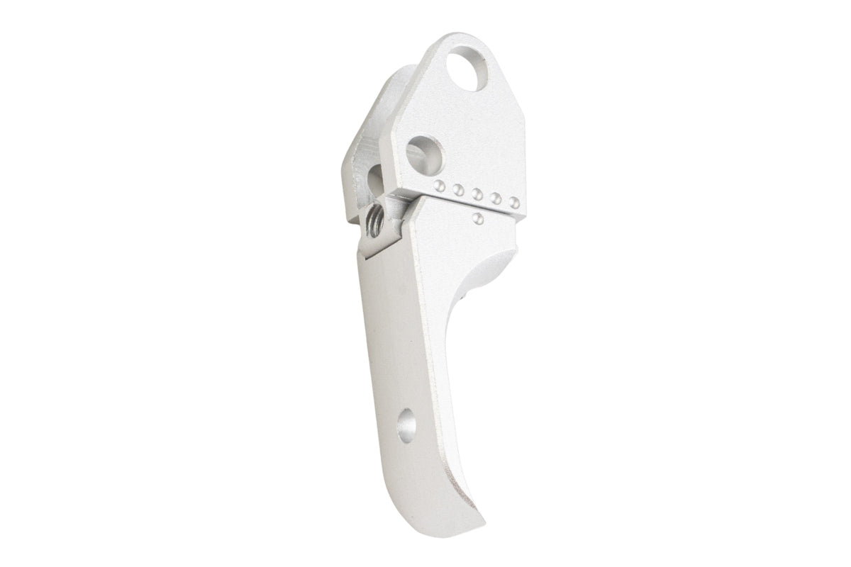 5KU CNC Aluminum Adjustable Trigger For KJ Works Shadow 2/ TS2 GBB Airsoft (Silver)