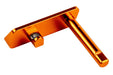5KU Aluminum TARGET Style Slide Stop For KJ Shadow 2/ TS2 GBB Airsoft (Orange)