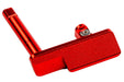 5KU Aluminum TARGET Style Slide Stop For KJ Shadow 2/ TS2 GBB Airsoft (Red)