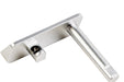 5KU Aluminum TARGET Style Slide Stop For KJ Shadow 2/ TS2 GBB Airsoft (Silver)