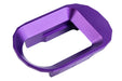5KU Aluminum LOK Style Short Grip with Magwell For KJ Shadow 2 GBB Airsoft (Purple)