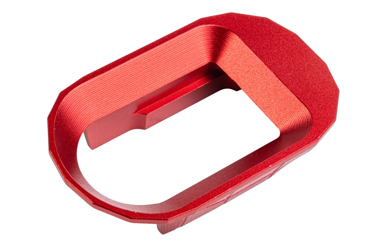 5KU Aluminum LOK Style Short Grip with Magwell For KJ Shadow 2 GBB Airsoft (Red)