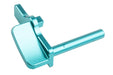 5KU CNC Aluminum Thumb Rest Slide Stop For KJ Works Shadow 2/ TS2 GBB Airsoft (Blue)