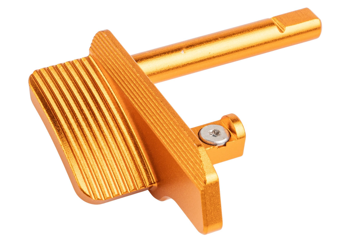 5KU CNC Aluminum Thumb Rest Slide Stop For KJ Works Shadow 2/ TS2 GBB Airsoft (Orange)