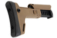 5KU ACR Style Stock For Tokyo Marui SAIGA-12K GBB Airsoft Shotgun (Tan)