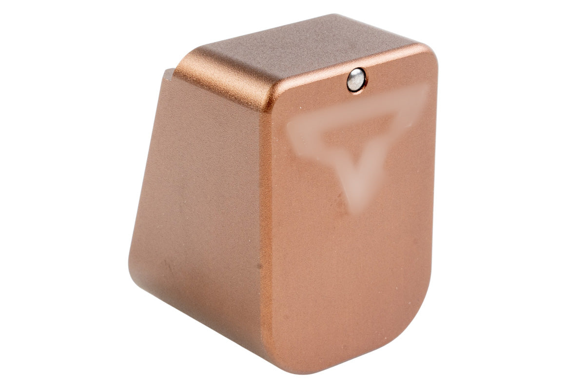 5KU Aluminum Magazine Base for Tokyo Marui G17 Gen 5 MOS GBB Airsoft (Bronze)