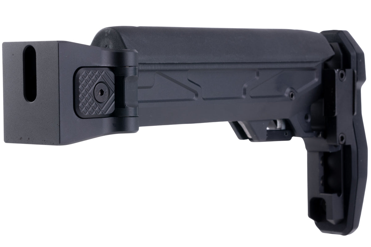 5KU Tokyo Marui AKM GBBR Folding Telescopic Buttstock with Cheek Riser