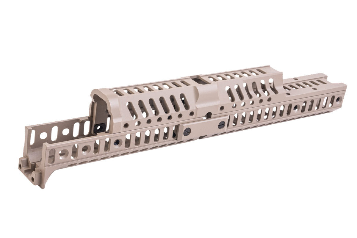 5KU Leader Tactical Handguard Kit For Tokyo Marui AKM GBB (Tan)