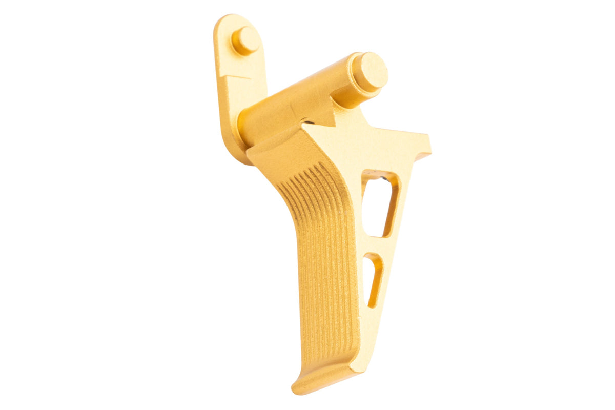 5KU Aluminum Flat Trigger For SIG Sauer P320 M17, M18, XCarry GBB Airsoft Psitol (Gold)
