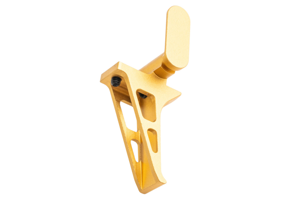 5KU Aluminum Flat Trigger For SIG Sauer P320 M17, M18, XCarry GBB Airsoft Psitol (Gold)
