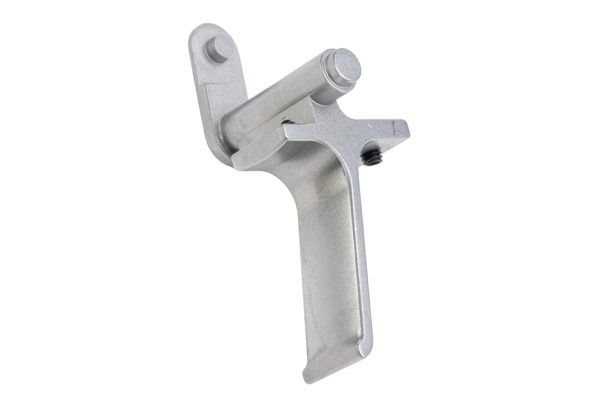 5KU Stainless Steel Flat Blade Trigger For SIG Sauer P320 M17, M18, Xcarry GBB Airsoft (Silver)