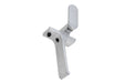 5KU Stainless Steel Flat Blade Trigger For SIG Sauer P320 M17, M18, Xcarry GBB Airsoft (Silver)