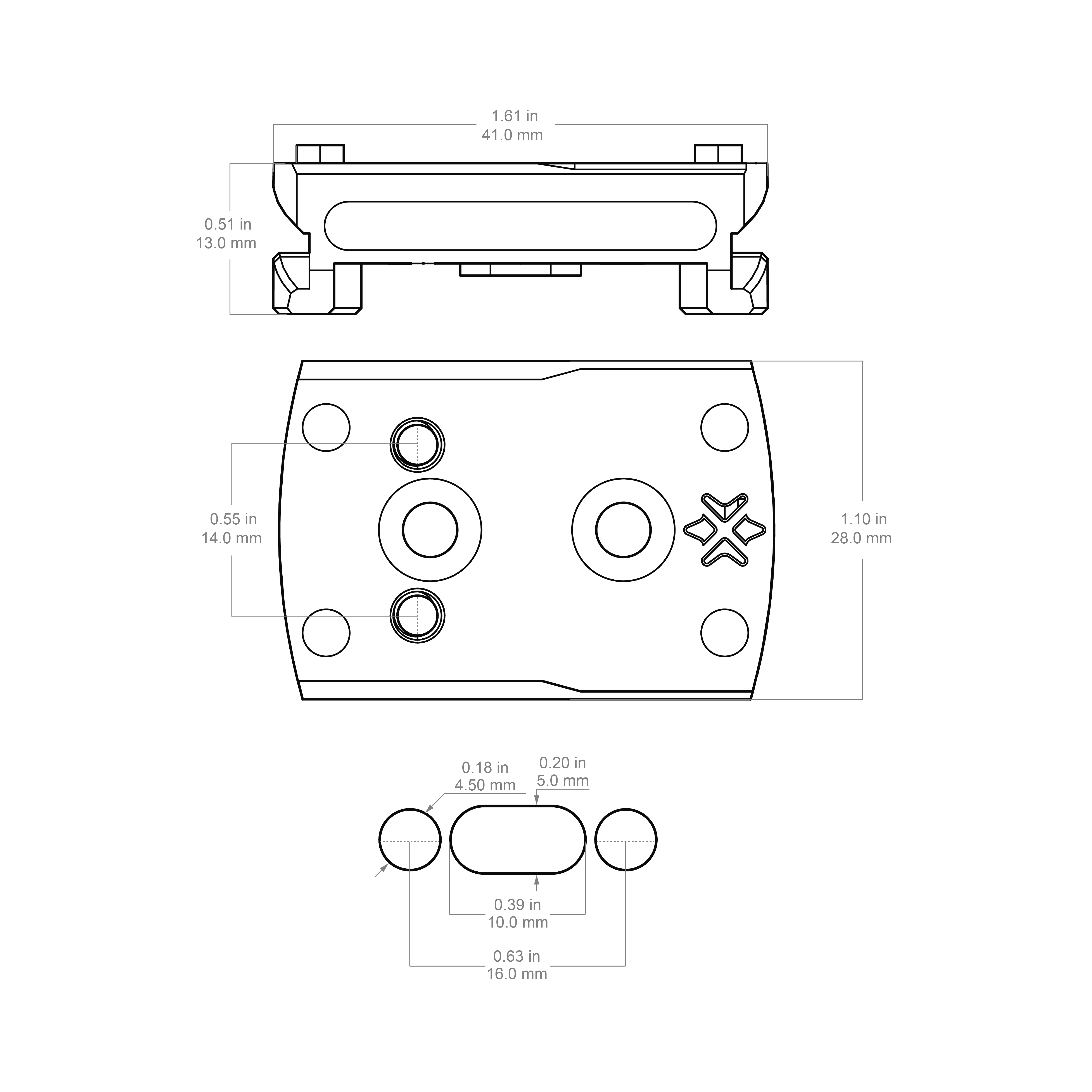 Vector Optics VAS MGT Footprint Adapter