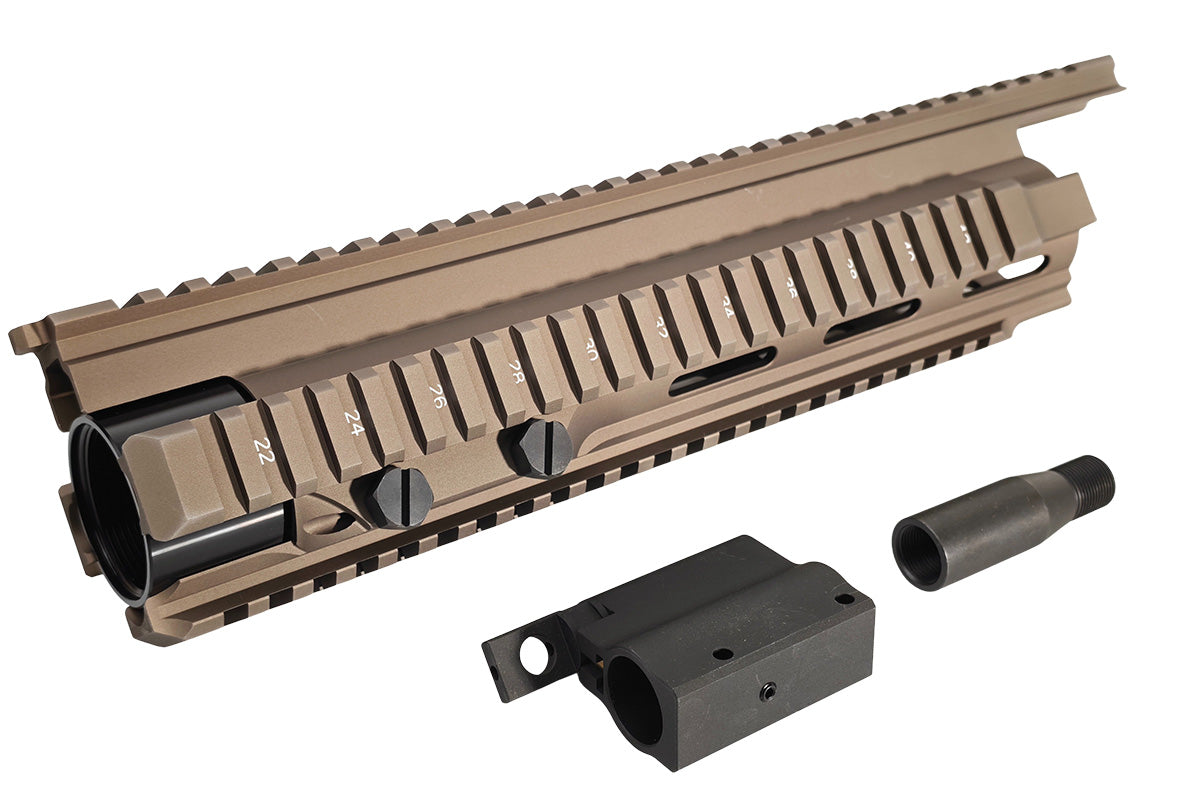 Airsoft Artisan G28 DSI Handguard For VFC Umarex HK417 AEG/GBB (Tan)