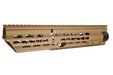 Airsoft Artisan HK417P Keymod Handguard For VFC Umarex HK417 AEG/GBB (Tan)