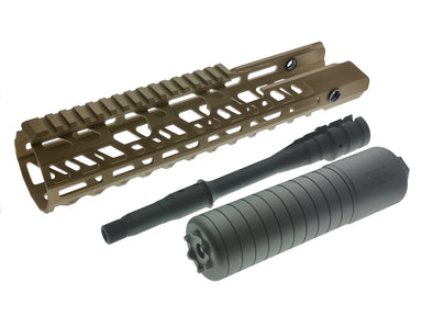 Airsoft Artisan 12" SUR300 Handguard Set For SIG Airsoft MCX Legacy (Dark Earth)