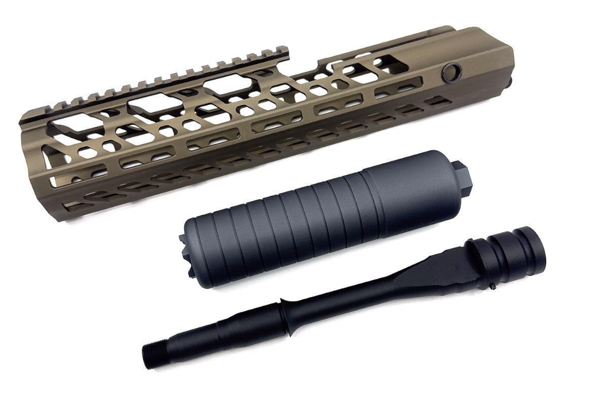 Airsoft Artisan 12" SUR300 Handguard Set For SIG Airsoft MCX Virtus (Dark Earth)