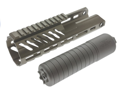 Airsoft Artisan Rattler SD Handguard Set (Dark Earth)