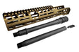 Airsoft Artisan 13.5 inch Spear Handguard Set For SIG AIR (VFC) MCX Virtus Airsoft AEG (Tan)