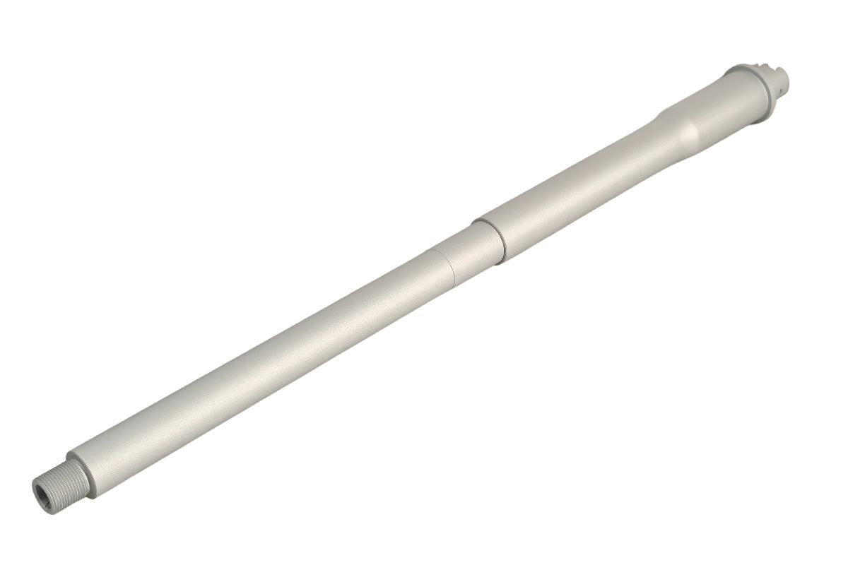Airsoft Artisan Recce Style Outer Barrel for Tokyo Marui MWS M4 GBB (Silver)