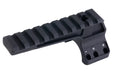Airsoft Artisan BO Style One Accessory Ring Cap with Rail/ RMR Adapter for AA-PART-22/ AA-PART-31 Mount Ring