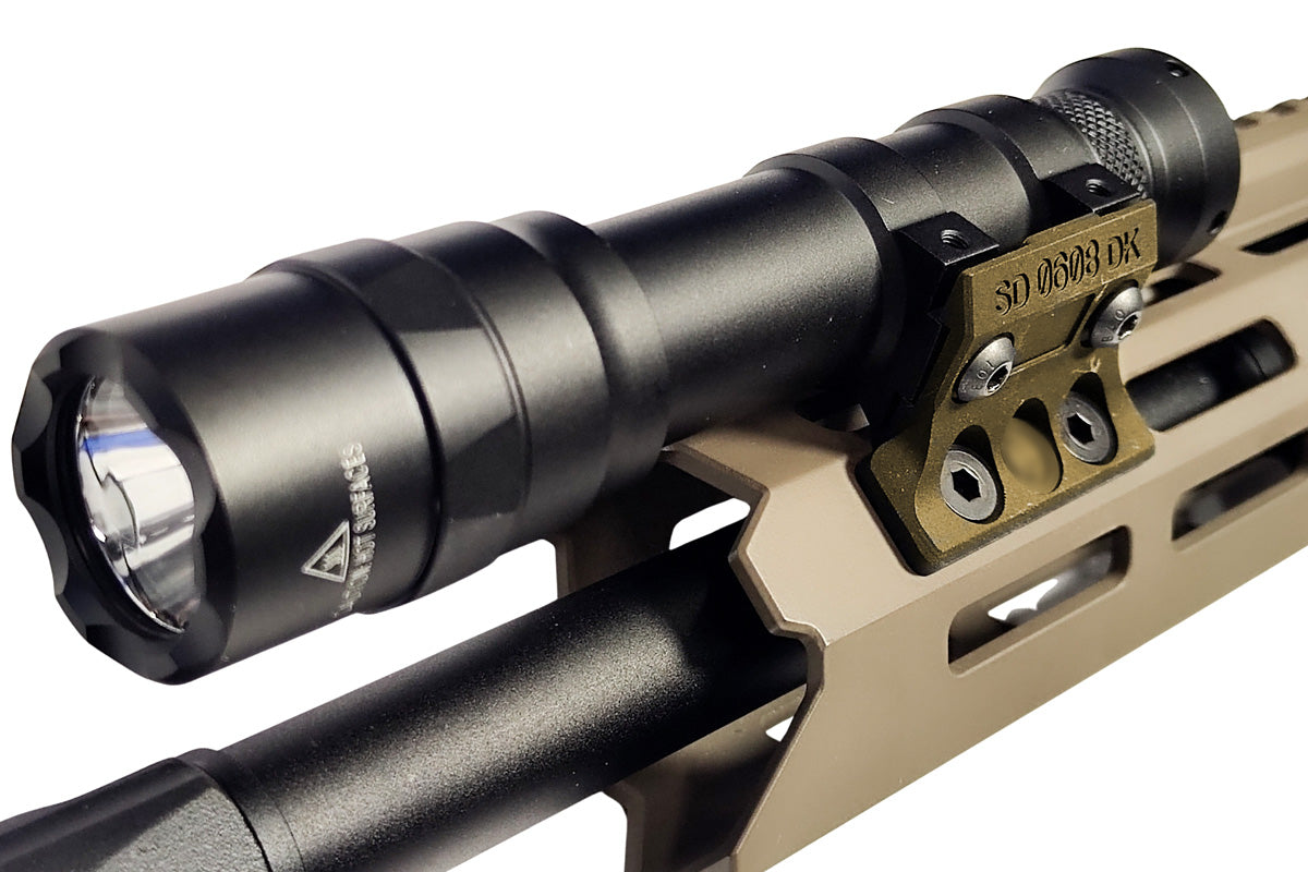 Airsoft Artisan MCX SD Handguard M Lok Light Mount (Tan)