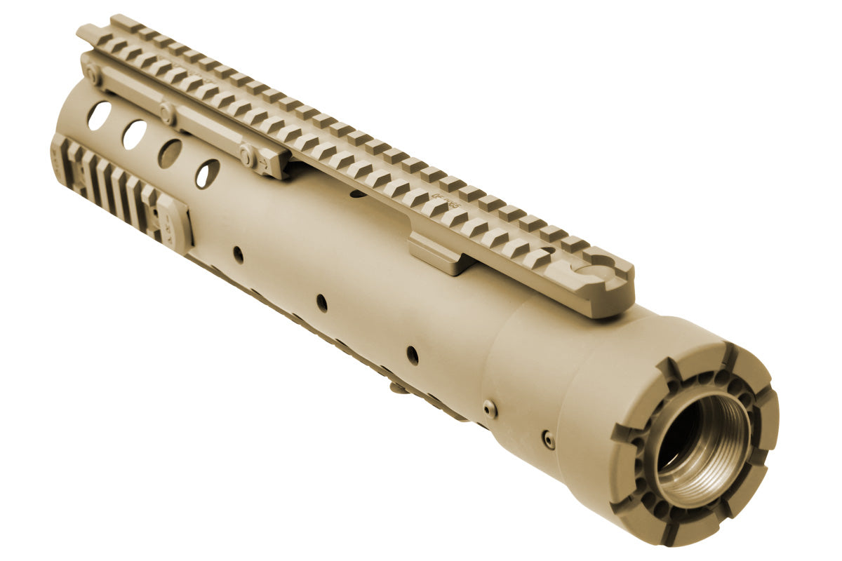Airsoft Artisan 12" Mod H Front Set For M4/M16 Series AEG / GBB / PTW (Dark Earth)