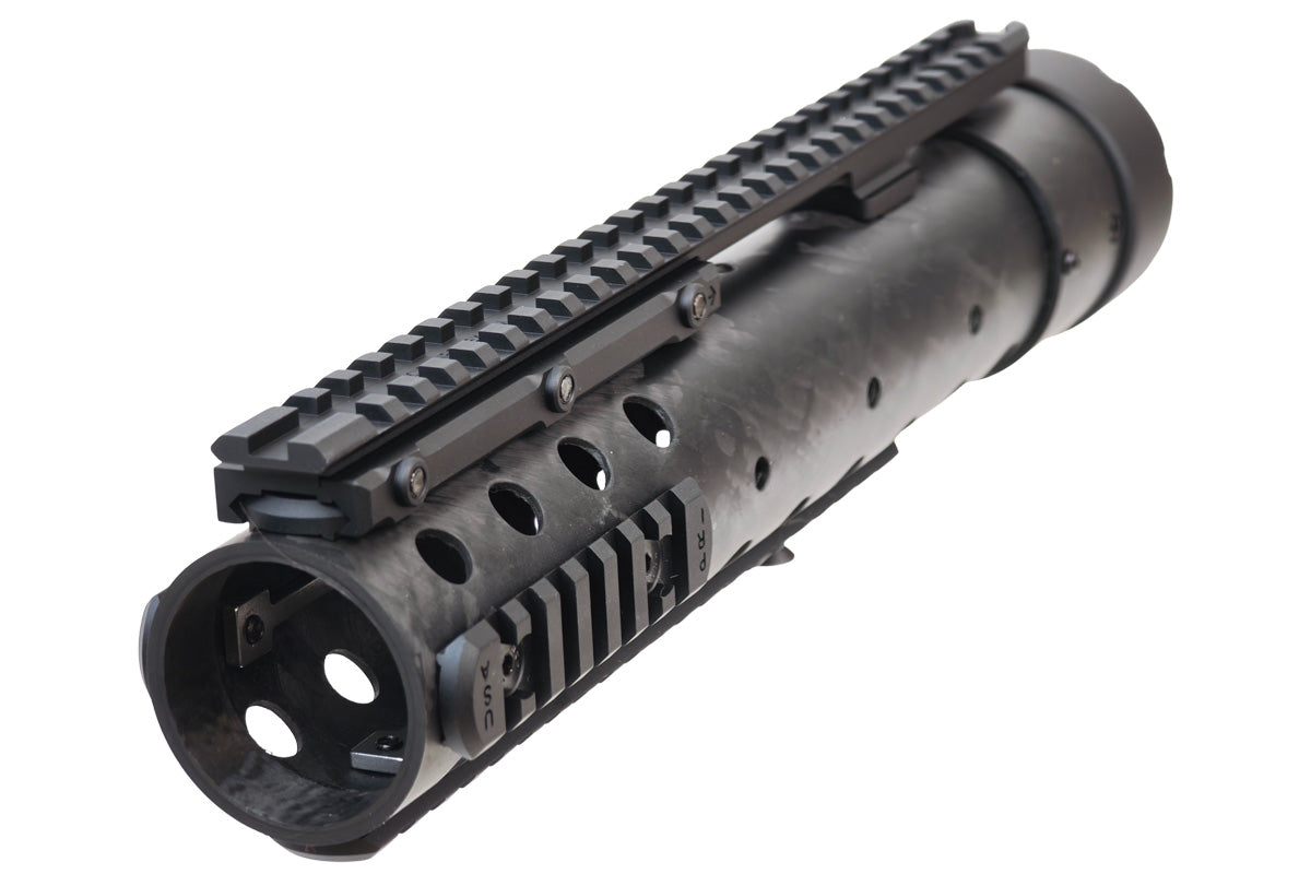 Airsoft Artisan 12" Mod H Front Set For M4/M16 Series AEG/ GBB/ PTW (Carbon Pattern)