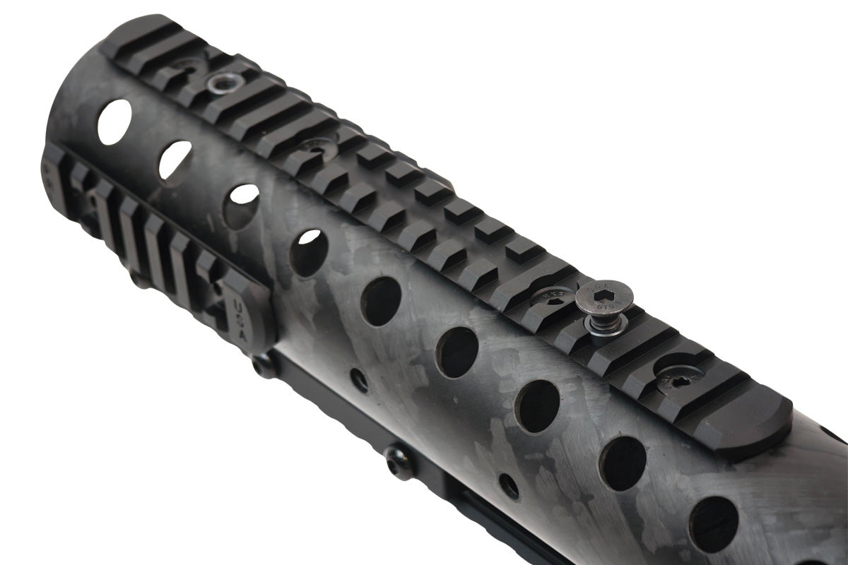 Airsoft Artisan 12" Mod H Front Set For M4/M16 Series AEG/ GBB/ PTW (Carbon Pattern)