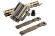 Airsoft Artisan PM Style Scar Mlok Front set Kit For Toyko Marui SCAR GBB/AEG series Airsoft (Tan)