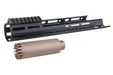 Airsoft Artisan Long Mlok Handguard For WE / VFC  SCAR GBB & AEG series