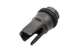 Airsoft Artisan 762Ti Style QD Silencer with 3Prong Muzzle Brake (Anodizing Titanium Grey)