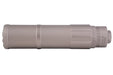Airsoft Artisan CGS Style Dummy Silencer (14mm CCW/ Titanium Grey)