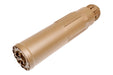 Airsoft Artisan CG SGI-6 Style Dummy Silencer With PIG Flash Hider (Tan)