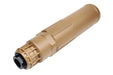 Airsoft Artisan CG SGI-6 Style Dummy Silencer With PIG Flash Hider (Tan)