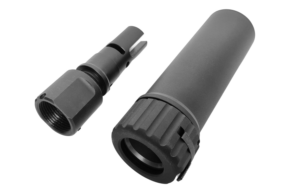 Airsoft Artisan VS QD Dummy Suppressor With Flash Hider for AK AEG/GBB Series Airsoft (24mm CW)