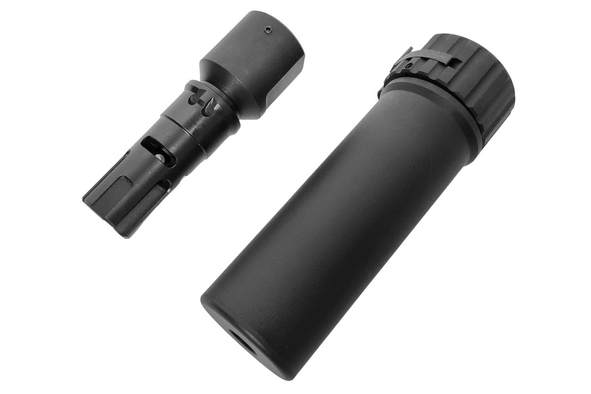 Airsoft Artisan VS QD Dummy Suppressor With Flash Hider for AK AEG/GBB Series Airsoft (24mm CW)